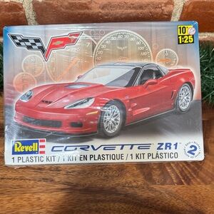 Red Corvette ZR1 Plastic Kit